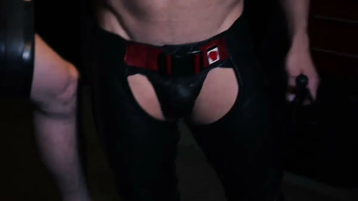 Leather Dom Devin Franco’s Dungeon Training for Quin Quire