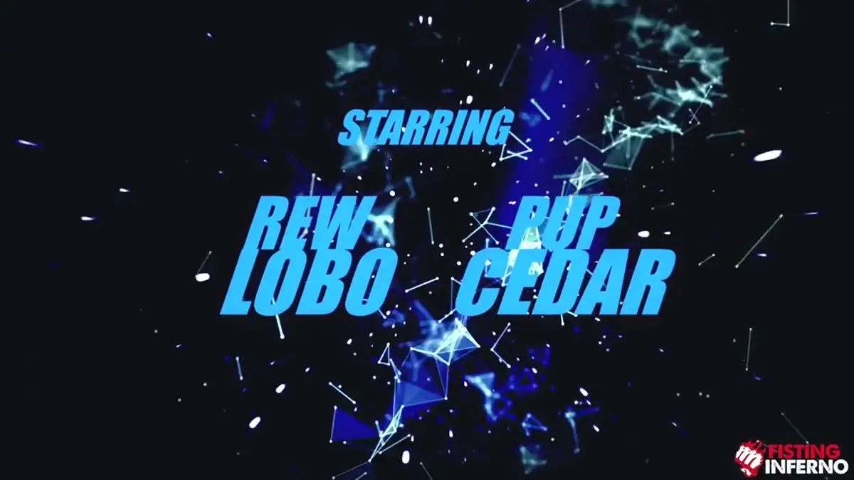 Raw Fisting Debut! Pup Cedar Unleashed by Rew Lobo’s Giant Fist